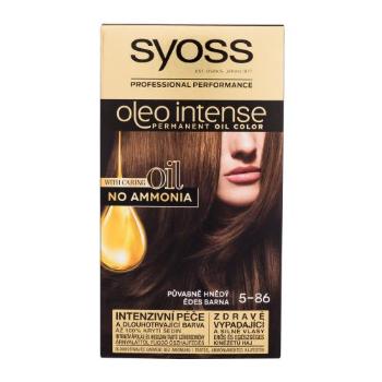 Syoss Oleo Intense Permanent Oil Color 50 ml farba do włosów dla kobiet 5-86 Sweet Brown