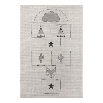 Kremowy dywan dla dzieci Ragami Games, 120x170 cm
