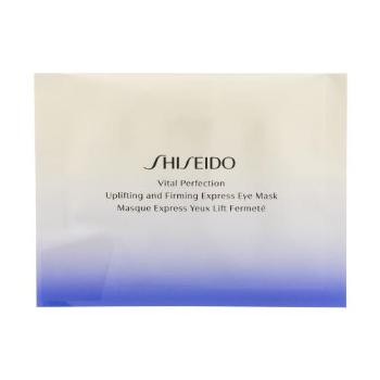 Shiseido Vital Perfection Uplifting & Firming Express Eye Mask 12 szt maseczka na okolice oczu dla kobiet Uszkodzone pudełko
