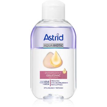 Astrid Aqua Biotic dwufazowy preparat do demakijażu oczu i ust 125 ml