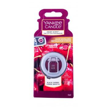 Yankee Candle Black Cherry 4 ml zapach samochodowy unisex Uszkodzone pudełko