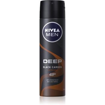 Nivea Men Deep antyprespirant w sprayu dla mężczyzn Black Carbon Espresso 150 ml