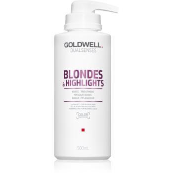 Goldwell Dualsenses Blondes & Highlights maseczka regenerująca neutralizująca żółtawe odcienie 500 ml