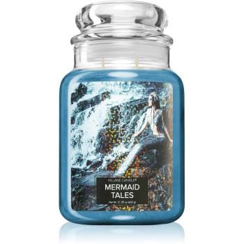 Village Candle Mermaid Tales świeczka zapachowa (Glass Lid) 602 g