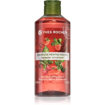 Yves Rocher Raspberry & Mint energizujący żel pod prysznic 400 ml
