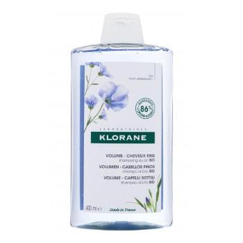 Klorane Organic Flax Volume 400 ml szampon do włosów dla kobiet