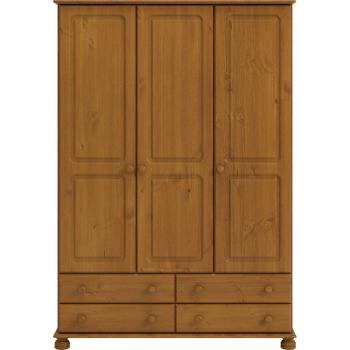 Szafa z drewna sosnowego 129x185 cm Richmond – Tvilum