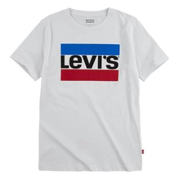 Levi's® T-Shirt z logo Boy biały