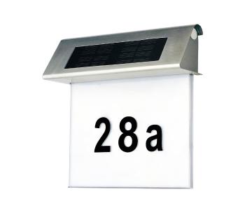 6710102 - LED Solarny numer domu LED/2x0,07W/2,4V IP44