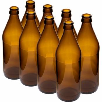 8-częściowy komplet butelek na piwo, 0,5 l