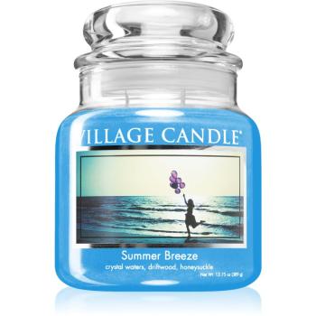 Village Candle Summer Breeze świeczka zapachowa (Glass Lid) 389 g