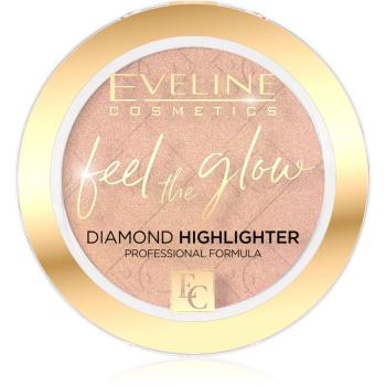 Eveline Cosmetics Feel The Glow rozświetlacz odcień 02 Beach Glow 4,2 g