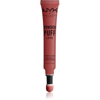 NYX Professional Makeup Powder Puff Lippie szminka z aplikatorem w formie gąbeczki odcień 08 Best Buds 12 ml
