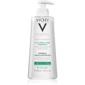 Vichy Pureté Thermale mineralna woda micelarna do skóry tłustej i mieszanej 400 ml