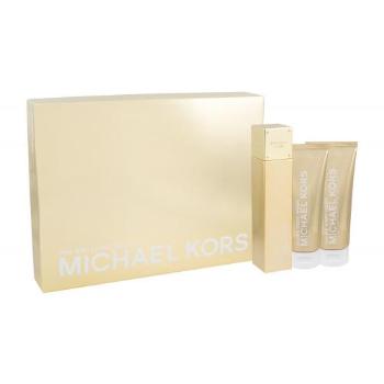 Michael Kors 24K Brilliant Gold zestaw Edp 100 ml + Mleczko do ciała 100 ml + Żel pod prysznic 100 ml dla kobiet