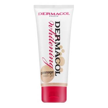 Dermacol Whitening Gommage Wash Gel oczyszczający żel do twarzy przeciw przebarwieniom skóry 100 ml