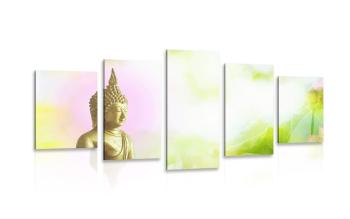 5-częściowy obraz harmonia buddyzmu