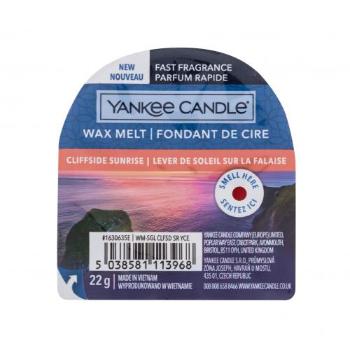 Yankee Candle Cliffside Sunrise 22 g zapachowy wosk unisex Uszkodzone opakowanie