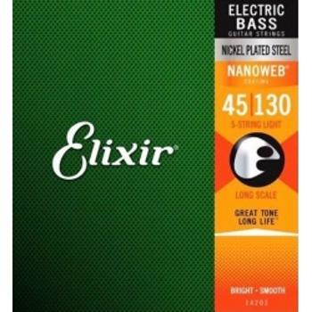 Elixir Bel 45-130 14202 - Struny Do Gitary Basowej