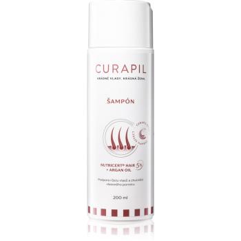 Curapil Hair Care Nutricert hair + argan oil szampon aktywujący wzrost włosów dla wzmocnienia wzrostu włosów 200 ml