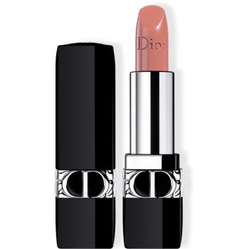 DIOR Rouge Dior trwała szminka flakon napełnialny odcień 219 Rose Montaigne Satin 3,5 g