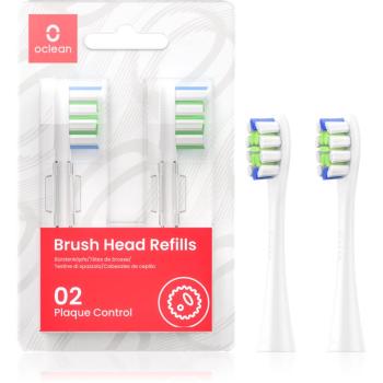Oclean Brush Head Plaque Control końcówki wymienne do szczoteczki do zębów 2 szt.