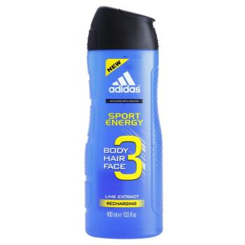 Adidas A3 Sport Energy żel pod prysznic 3 w 1 dla mężczyzn 400 ml