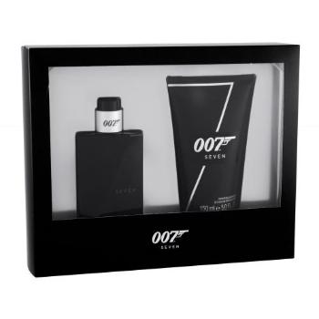 James Bond 007 Seven zestaw Edt 50ml + 150ml Żel pod prysznic dla mężczyzn