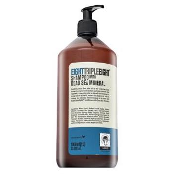 Triple Eight 015 Dead Sea Mineral Shampoo mineralny szampon do skóry głowy wymagającej stymulacji i ukojenia 1000 ml