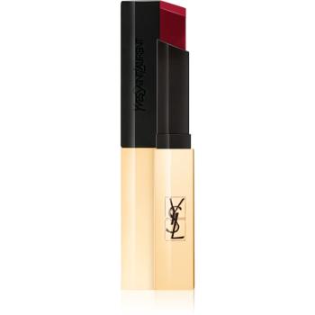 Yves Saint Laurent Rouge Pur Couture The Slim cienka matująca szminka z zamszowym wykończeniem odcień 18 Reverse Red 2,2 g