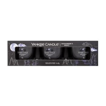 Yankee Candle Midsummer´s Night zestaw Świeczka zapachowa 3 x 37 ml unisex Uszkodzone pudełko