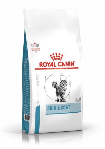 ROYAL CANIN Veterinary Cat Derma Skin Coat karma dietetyczna dla kotów od momentu sterylizacji / kastracji 1,5 kg
