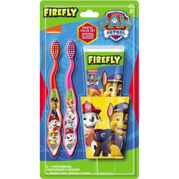 Nickelodeon Paw Patrol Firefly Dental Set zestaw do pielęgnacji zębów dla dzieci 1 szt.