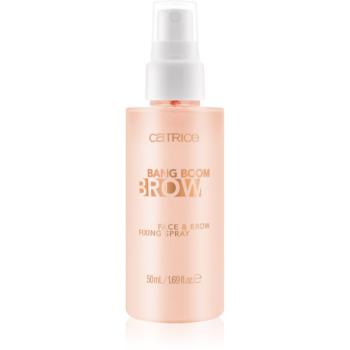 Catrice Bang Boom Brow Face & Brow Fixing Spray spray utrwalający makijaż 50 ml