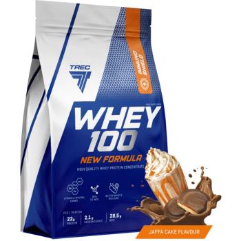 Trec Nutrition Whey 100 New Formula białko serwatkowe smak Jaffa Cake 700 g