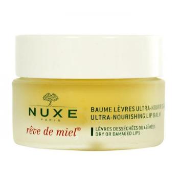 NUXE Reve de Miel Ultra-Nourishing Lip Balm 15 g balsam do ust dla kobiet Uszkodzone pudełko