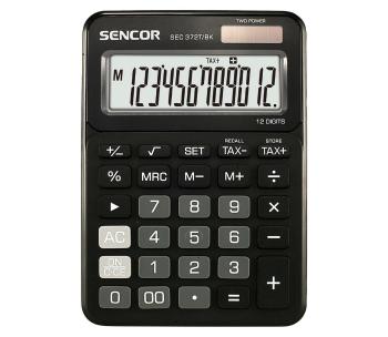 Sencor - Kalkulator stołowy 1xLR44 czarny