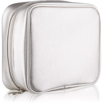 Notino Basic Collection Podróżna kosmetyczka damska Silver (21 × 6,5 × 16,5 cm) L
