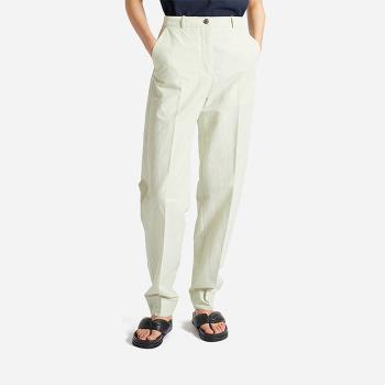 Spodnie damskie Wood Wood Courtney Mini Stripe Trousers 12211600-5291 PASTEL GREEN