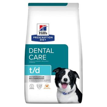 HILL'S Prescription Diet Canine t/d 4 kg karma wspierająca zdrowie jamy ustnej psa