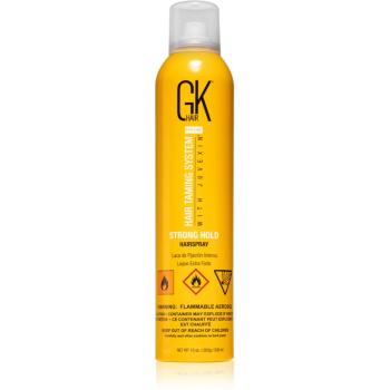 GK Hair Strong Hold Hairspray mocno utrwalający lakier do włosów nadająca objętość i blask 326 ml