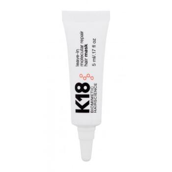 K18 Leave-In Molecular Repair Hair Mask 5 ml maska do włosów dla kobiet
