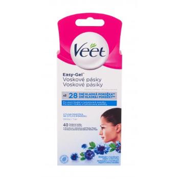 Veet Easy-Gel™ Wax Strips Sensitive Skin 40 szt akcesoria do depilacji dla kobiet