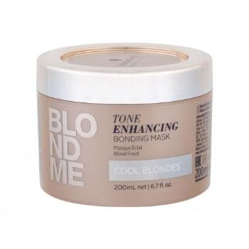 Schwarzkopf Professional Blond Me Tone Enhancing Bonding Mask 200 ml maska do włosów dla kobiet Cool Blondes