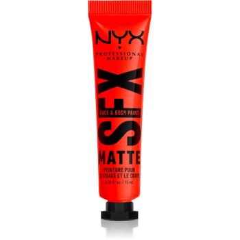 NYX Professional Makeup Limited Edition Halloween 2022 SFX Paints kremowe cienie do powiek do twarzy i ciała odcień 02 Fired Up 15 ml