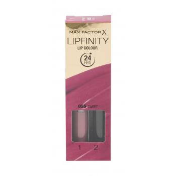 Max Factor Lipfinity Lip Colour 4,2 g pomadka dla kobiet Uszkodzone pudełko 055 Sweet