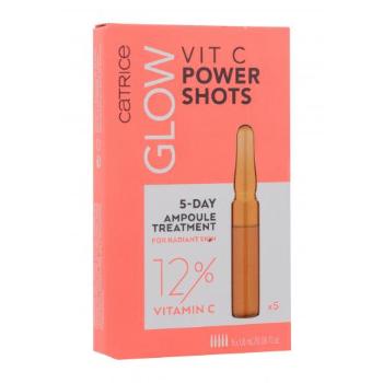 Catrice Glow Vit C Power Shots 5x1,8 ml serum do twarzy dla kobiet