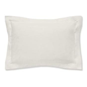 Beżowa poszewka na poduszkę z bawełny organicznej Bianca Organic, 50x75 cm