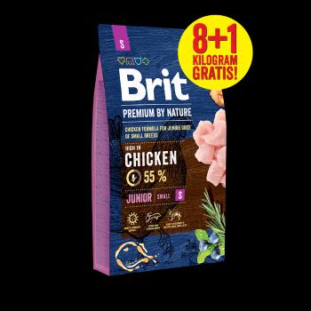 BRIT Premium by Nature Junior Small S 8kg+1kg GRATIS