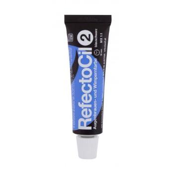 RefectoCil Eyelash And Eyebrow Tint 15 ml farba do brwi dla kobiet Uszkodzone pudełko 2 Blue Black